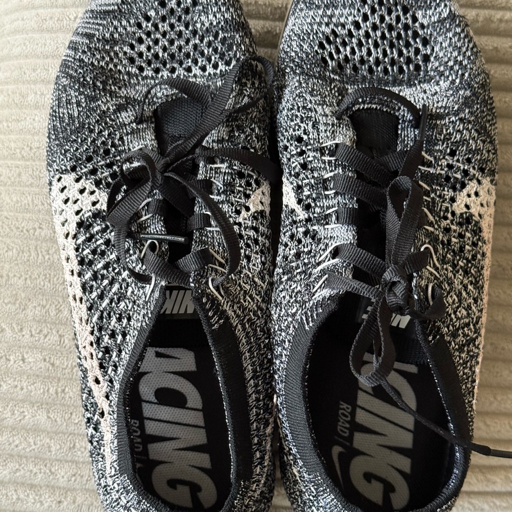 Nike Black and White Knit Sneakers